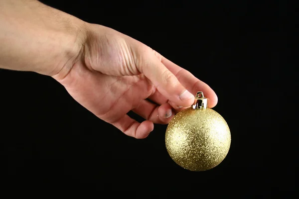 Detalj av christmas ball — Stockfoto