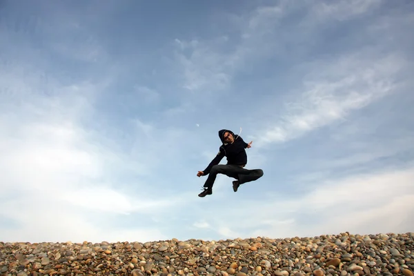 माणूस उडी — स्टॉक फोटो, इमेज