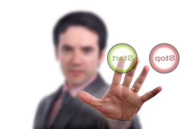 el presler düğmesine