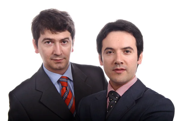 Två unga företag män porträtt — Stockfoto