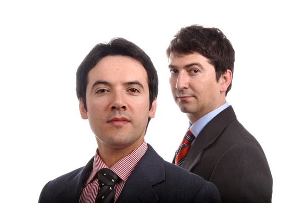 Porträt zweier junger Geschäftsleute — Stockfoto