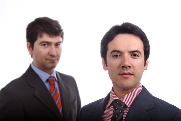 Dwie firmy młodych mężczyzn portret — Zdjęcie stockowe