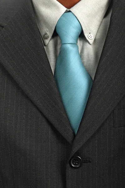 Blå slips — Stockfoto