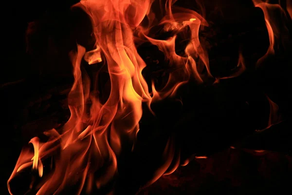 Ogień w tle — Zdjęcie stockowe