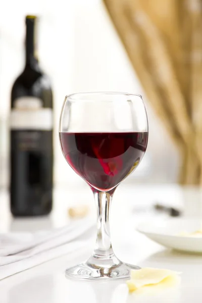 stock image The glass of wine