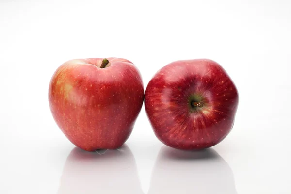 Two apples on white — Stock Photo, Image