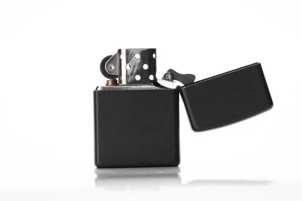 Black lighter on white isolated Royalty Free Stock Photos