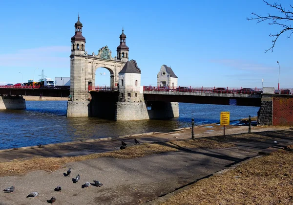 Brücke der Königin Louise. sowetsk (tilzit)). — Stockfoto