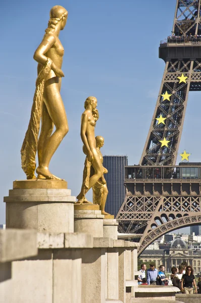 Paris France Trocadero — Stock Photo, Image