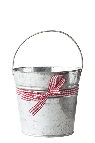 stock image Bucket for a present