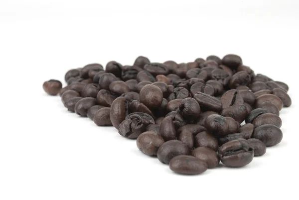 Kaffebönor makro — Stockfoto