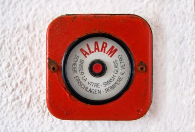 Break Glass - Old Fire Alarm clipart