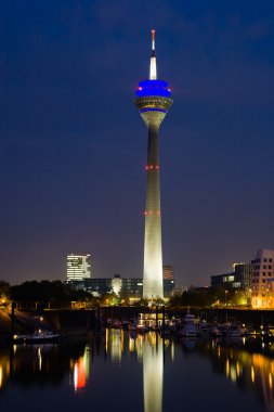 Düsseldorf Media Harbor at Night