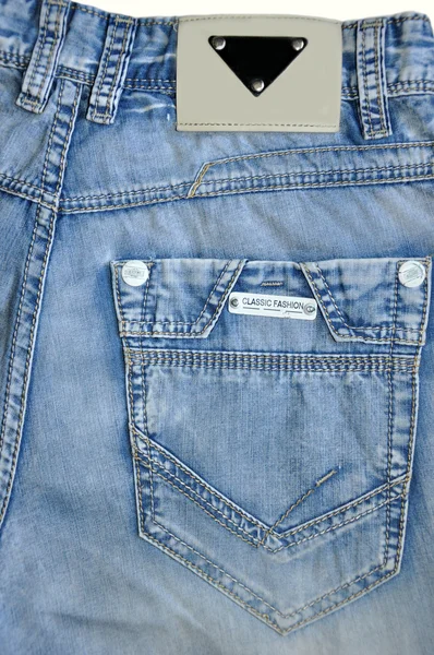 Pockets of jeans. — Stock Photo, Image