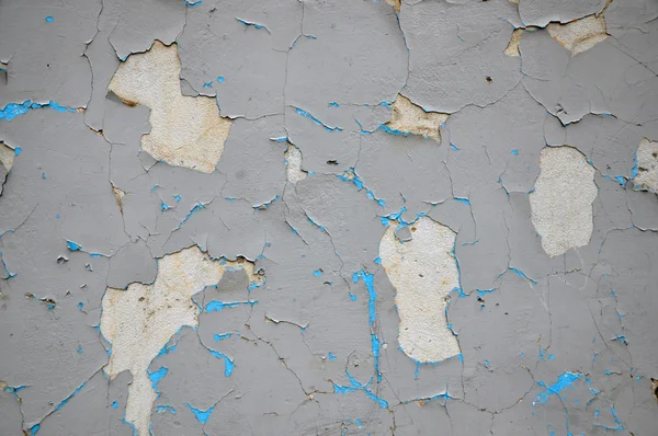 Peeling paint on the wall. Texture. — Stock Photo, Image