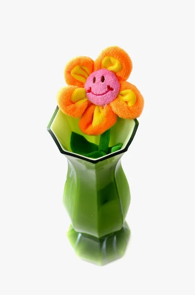 Flor sonriente en un jarrón . —  Fotos de Stock