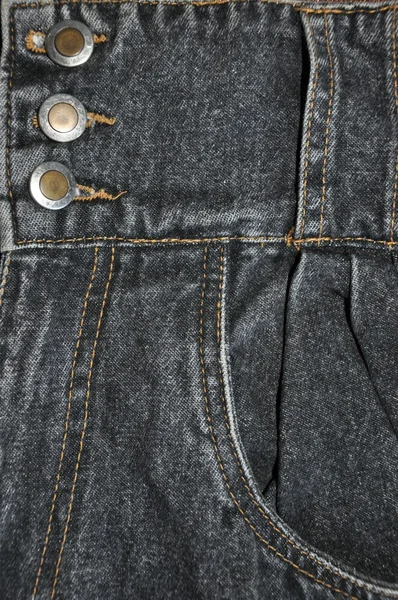 Bolso de calça jeans . — Fotografia de Stock