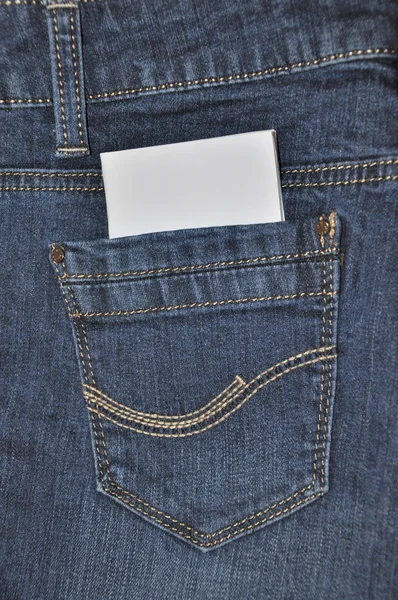 Zakken van jeans. — Stockfoto