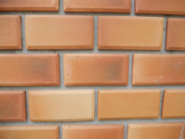 Uma parede de tijolo. — Fotografia de Stock