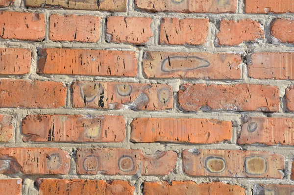 Τοίχο από τούβλα. — Φωτογραφία Αρχείου