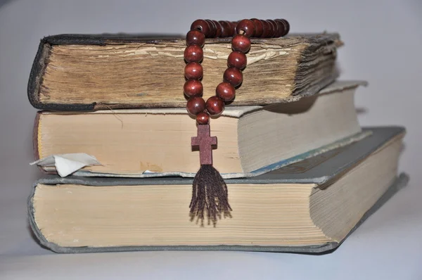 Rosaire dans les vieux livres . — Photo