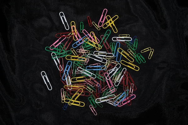 Colored clips. — Stock Photo, Image