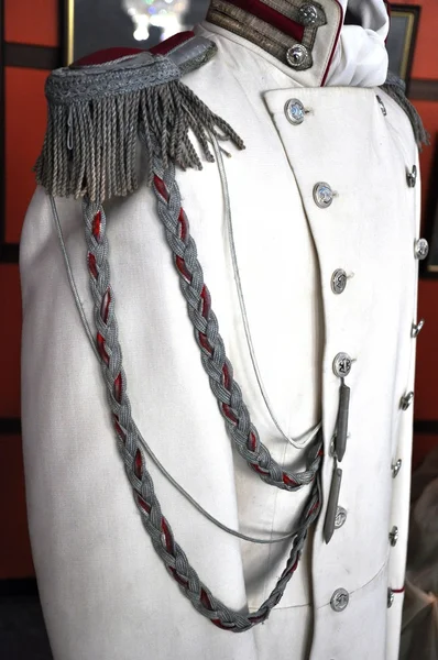 Jaqueta do antigo oficial . — Fotografia de Stock