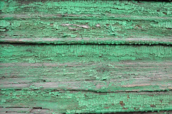 Stará malovaná Dřevěná deska. — Stock fotografie