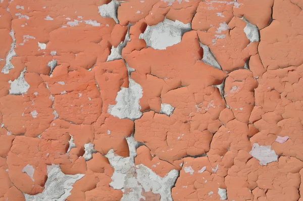 Peeling paint on the wall. — Stock Photo, Image