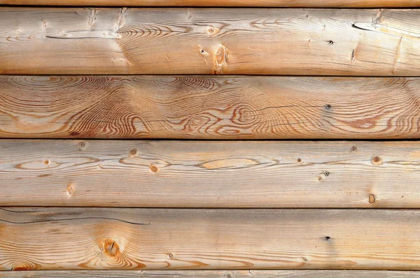 Wooden log wall — Stock Photo, Image