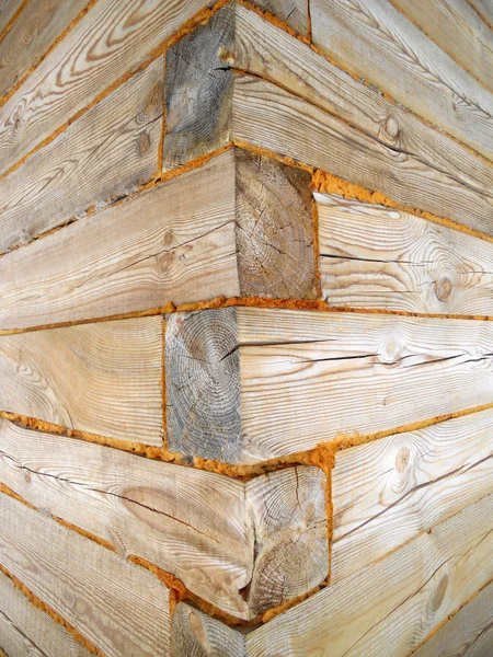 Úhel dřevěný. — Stock fotografie