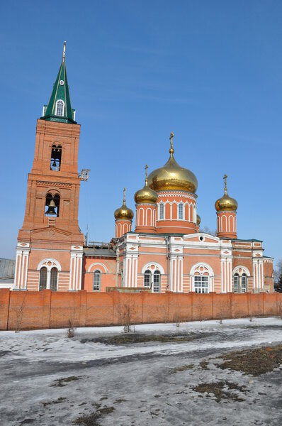 Temple Znamensky. Barnaul.