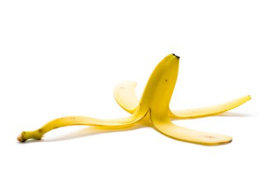 Banana skin clipart