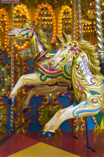 Fairground carousel — Stock Photo, Image