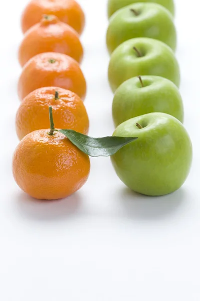 Pommes et oranges — Photo