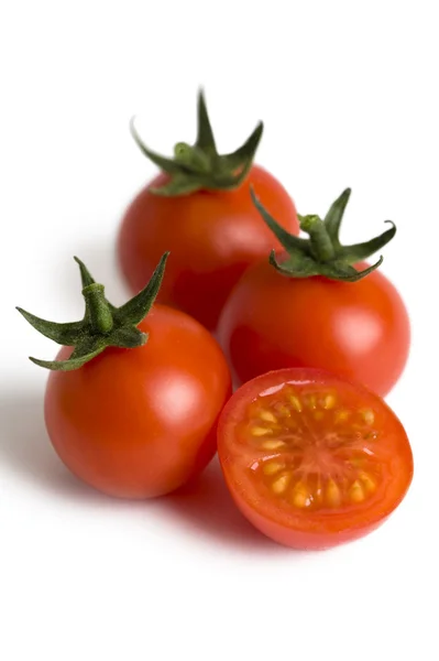 Cherry Tomaten knipsel — Stockfoto