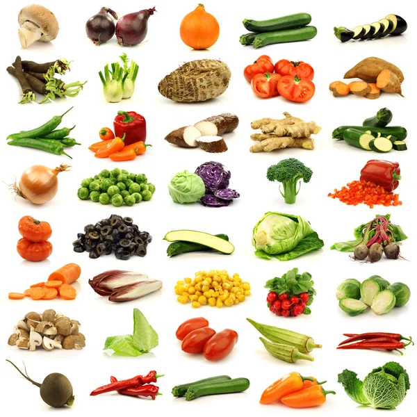 新鲜蔬菜的集合 — 图库照片