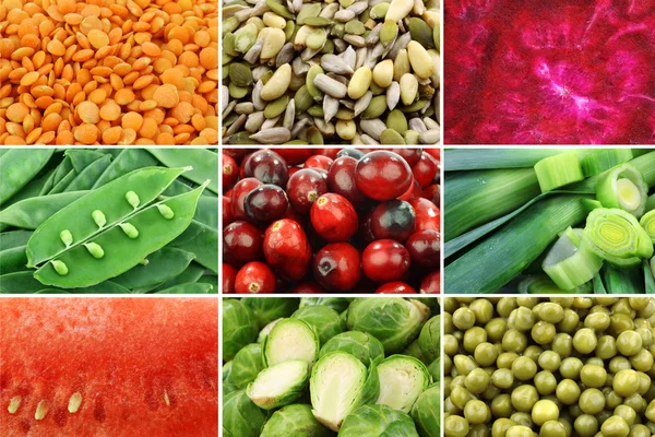 Collection of assorted vegetables — Stock Photo, Image