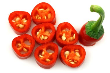 Sıcak kırmızı biber (Capsicum kesmek)