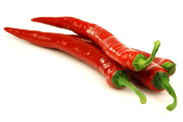 Czerwona papryka chili (Capsicum) — Zdjęcie stockowe