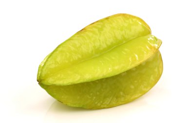 Bir bütün carambola (Averrhoa carambola)