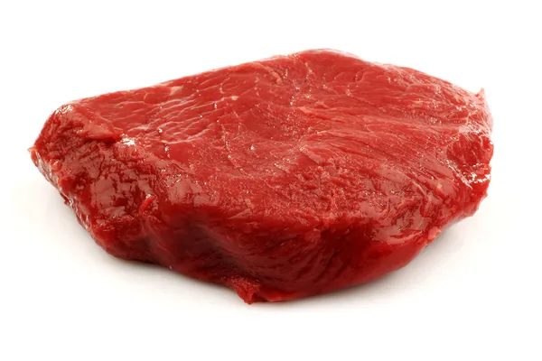 Čerstvé červené biftek — Stock fotografie