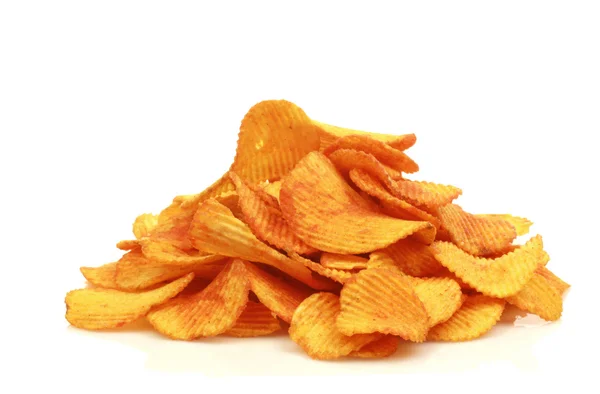 Paprikové chipsy — Stock fotografie