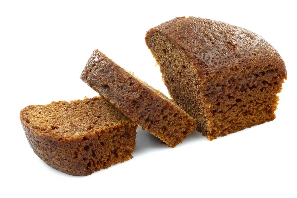 Een snijden chocolade cake — Stockfoto