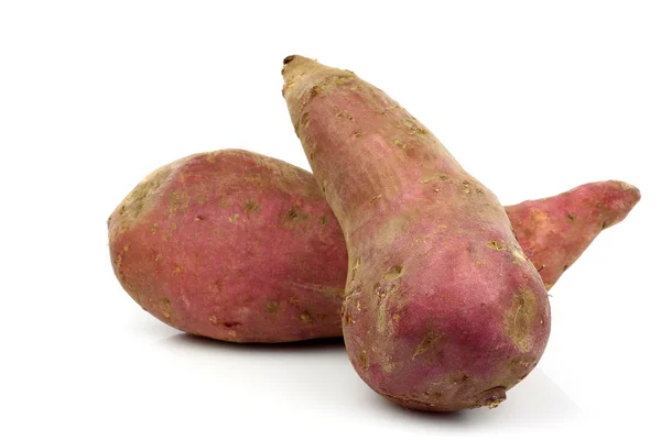 Dvě sladké brambory — Stock fotografie