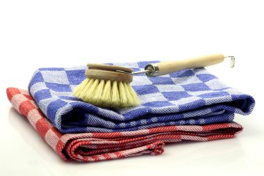 Dish washing brush clipart