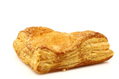 Freshly baked crispy apple turnover clipart