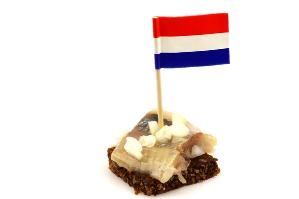 Fresh herring (Dutch "Hollandse Nieuwe") — Stock Photo, Image
