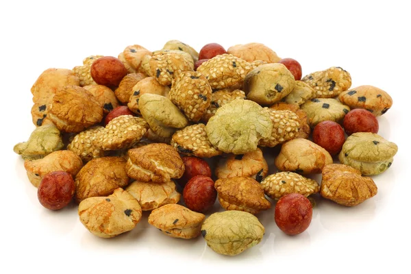 Японские шары с арахисом — стоковое фото