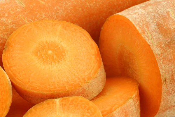 Sfondo di carote invernali — Foto Stock